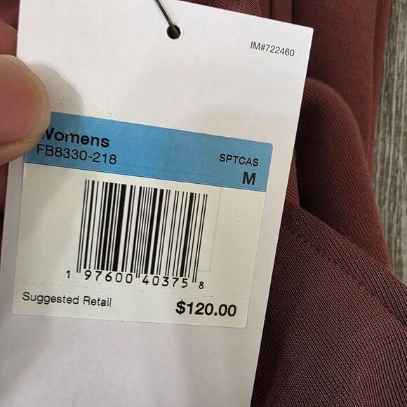 Nike Tech Fleece Mid-Rise Joggers Sportswear Women's Medium FB8330-605 Red Sepia - Picture 6 of 15